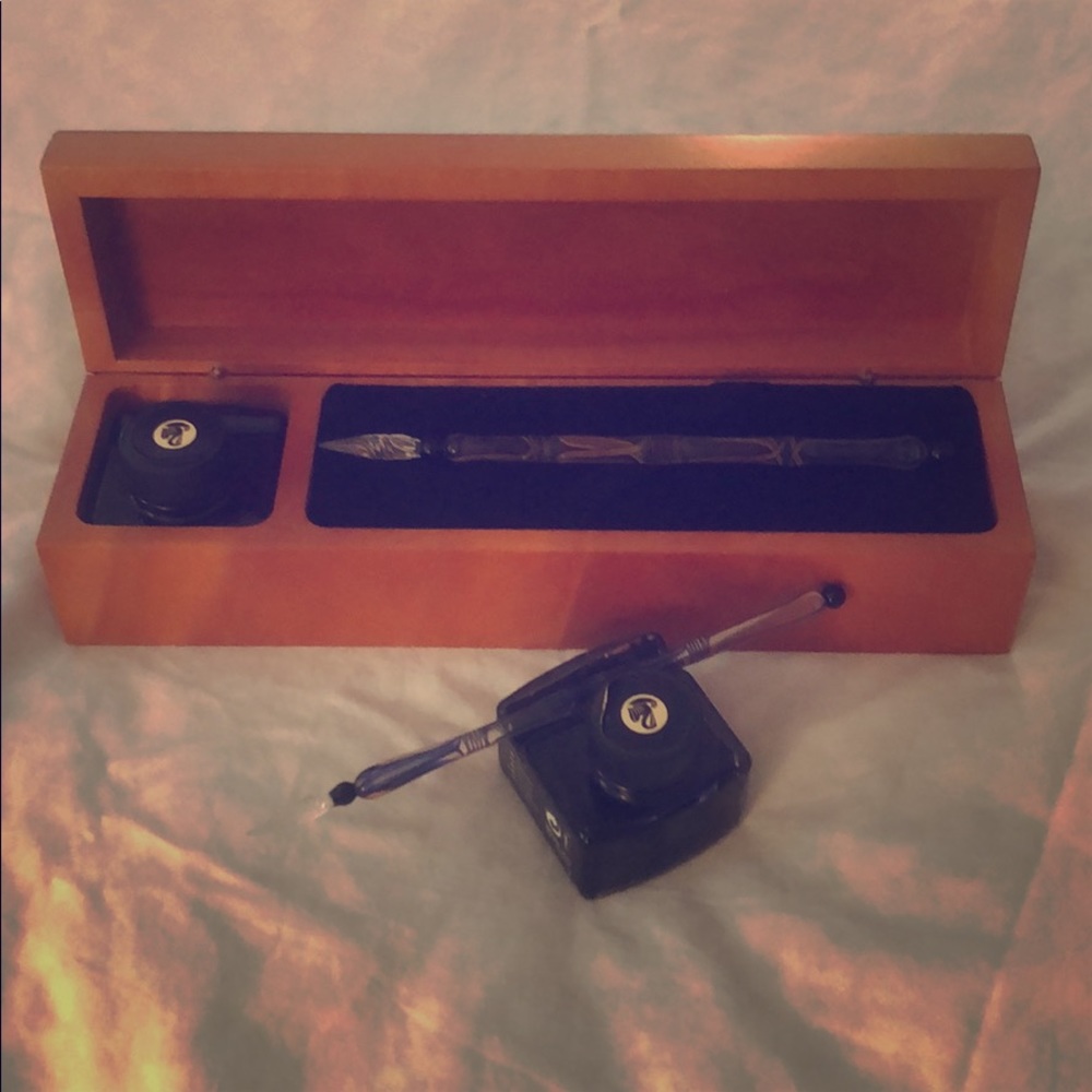 Glass ink set